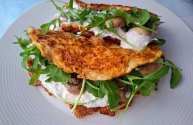 Mrkvovo sýrové placky