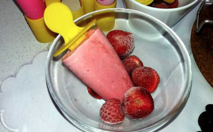 Jahodový nanuk alla mrož