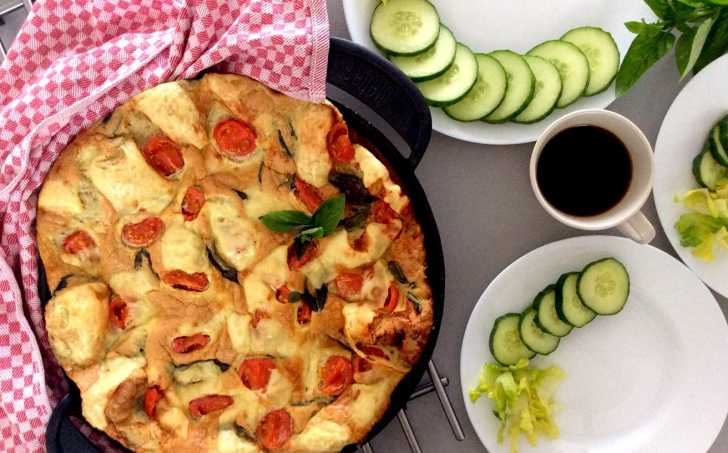 Slaný dutch baby pancake