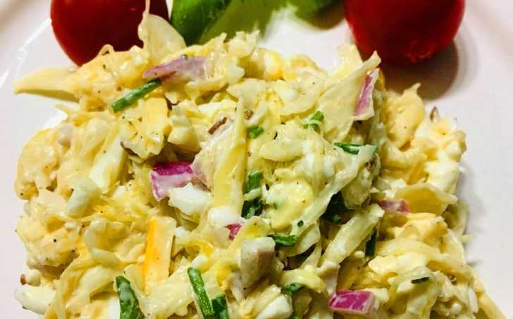 SALÁT Z KYSANÉHO ZELÍ - nízkosacharidový