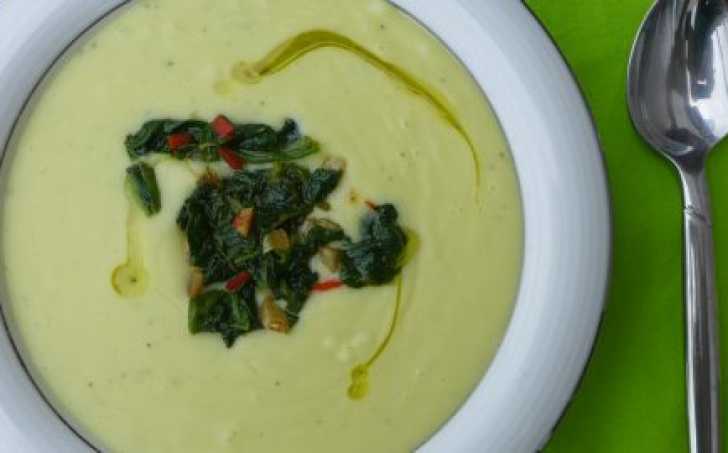 Krémová fazolová polévka