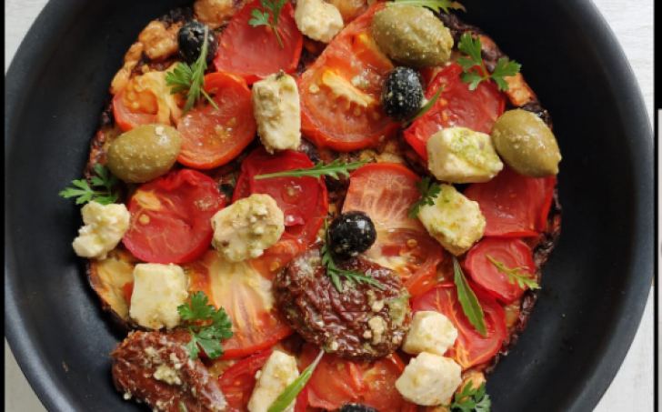 Obložená cuketová placka - LC