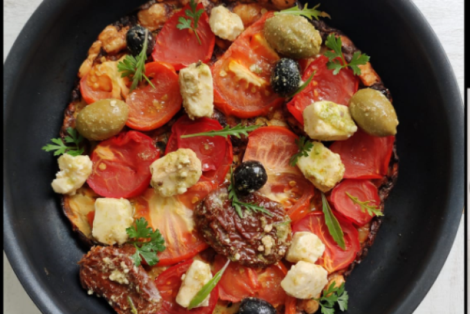 Obložená cuketová placka - LC