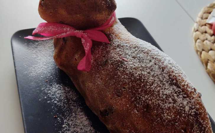 Beránek z tvarohového těsta