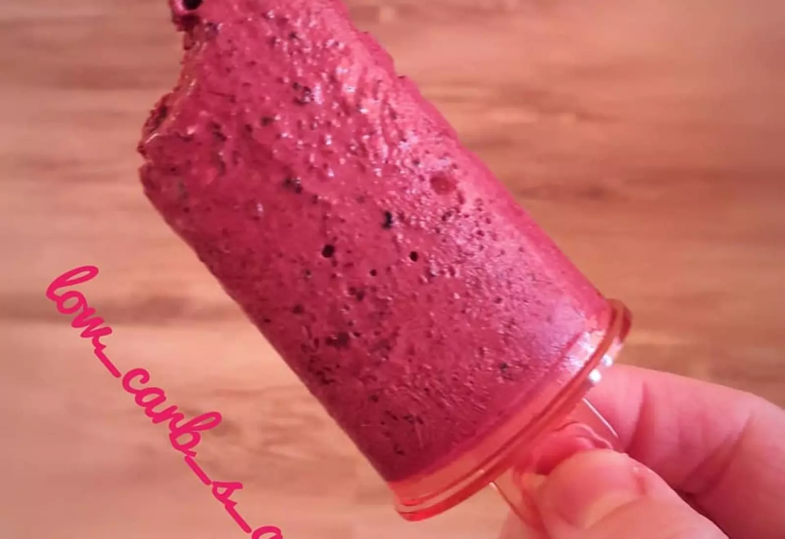 Borůvkové nanuky - nízkosacharidové