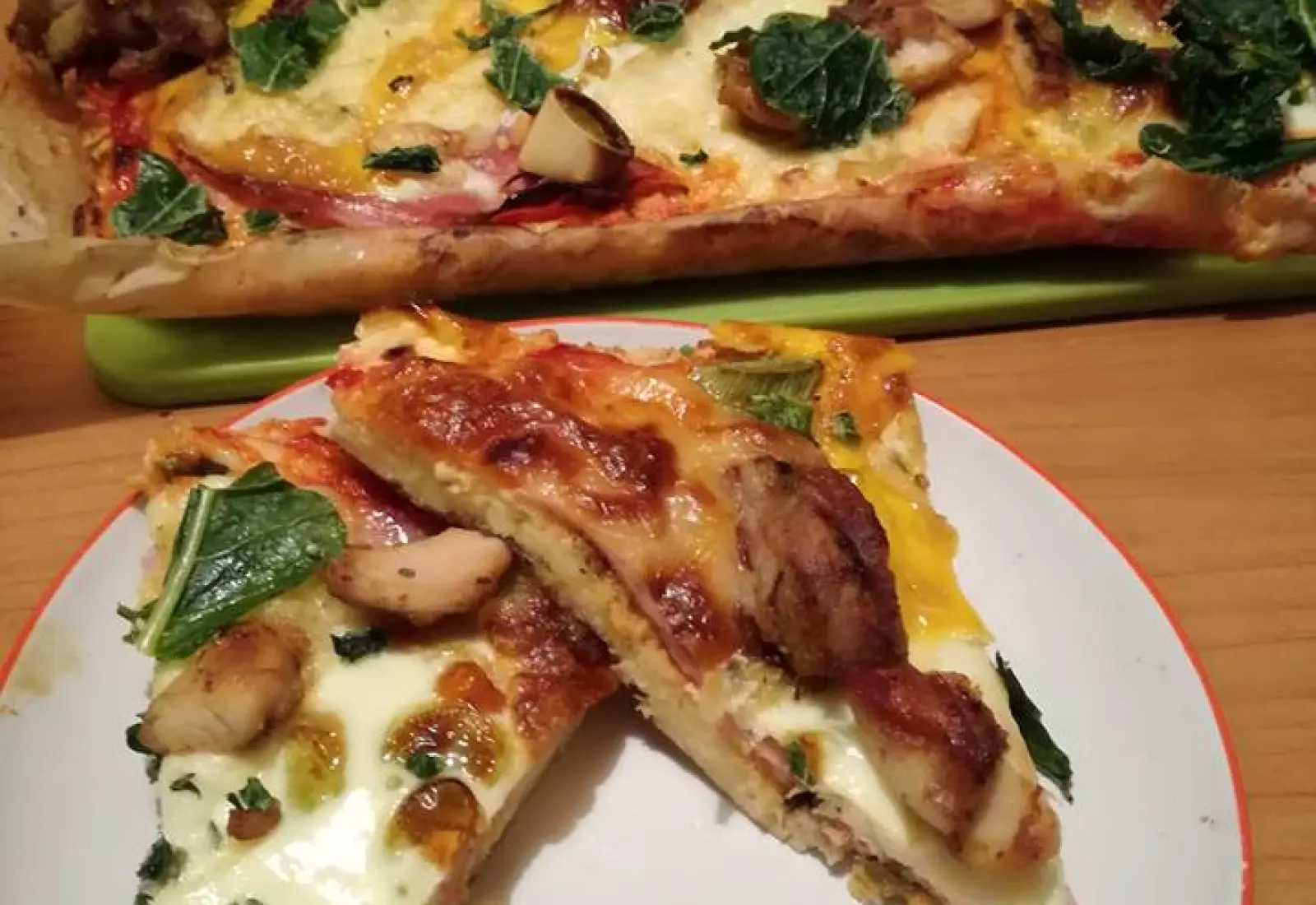 Květáková pizza - nízkosacharidová